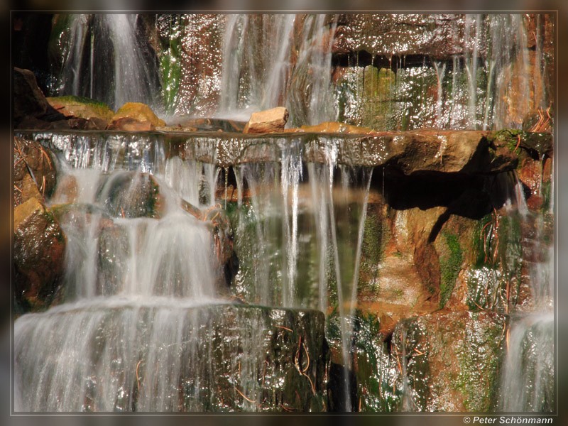 Wasserfall im Türkenschanzpark